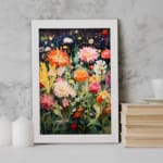 Colorful Flowers Painting Art 7