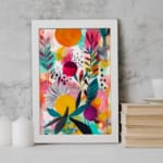 Colorful Flowers Painting Art 7