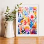 Colorful Flowers Painting Art 8