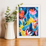 Colorful Flowers Painting Art 8