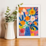 Colorful Flowers Painting Art 8