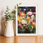 Colorful Flowers Painting Art 8