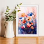 Colorful Flowers Painting Art 8