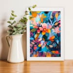 Colorful Flowers Painting Art 8