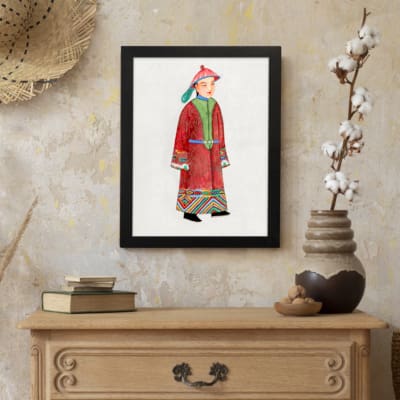 Chinese men's ordinary clothing. 02