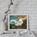 Threatened swan (1650) by Jan Asselijn. Original public domain image from the Rijksmuseum. 05