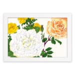 Vintage rose, ukiyo e artwork in high resolution Vintage Art 04