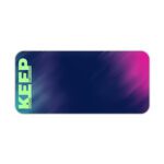 Infidu dark green desk pad with white and pink motivational quote on a chalkboard-style background