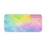Infidu Rainbow Watercolor Desk Pad with colorful rainbow shades and the motivational quote "Do What Makes Your Soul Shine" in pink and white.