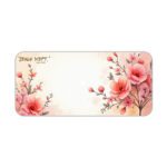 Infidu floral desk pad with pink flowers, soft peach background, and “Jesus First” quote in elegant script.