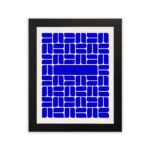 Abstract Bauhaus Wall Art with Bold Geometry 01