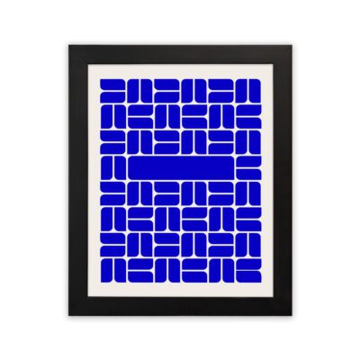 Abstract Bauhaus Wall Art with Bold Geometry 01
