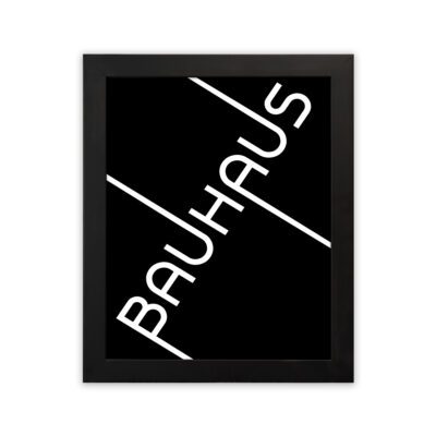Infidu Abstract Bauhaus Wall Art with Bold Geometry - bha124
