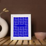 Abstract Bauhaus Wall Art with Bold Geometry 05