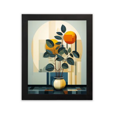 Infidu Indoor Plant Wall Art Aesthetic Frame - Kotart Aesthetic Modern Art - kma17
