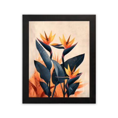 Infidu Floral Wall Art Modern Aesthetic Frame - Kotart Aesthetic Modern Art - kma23